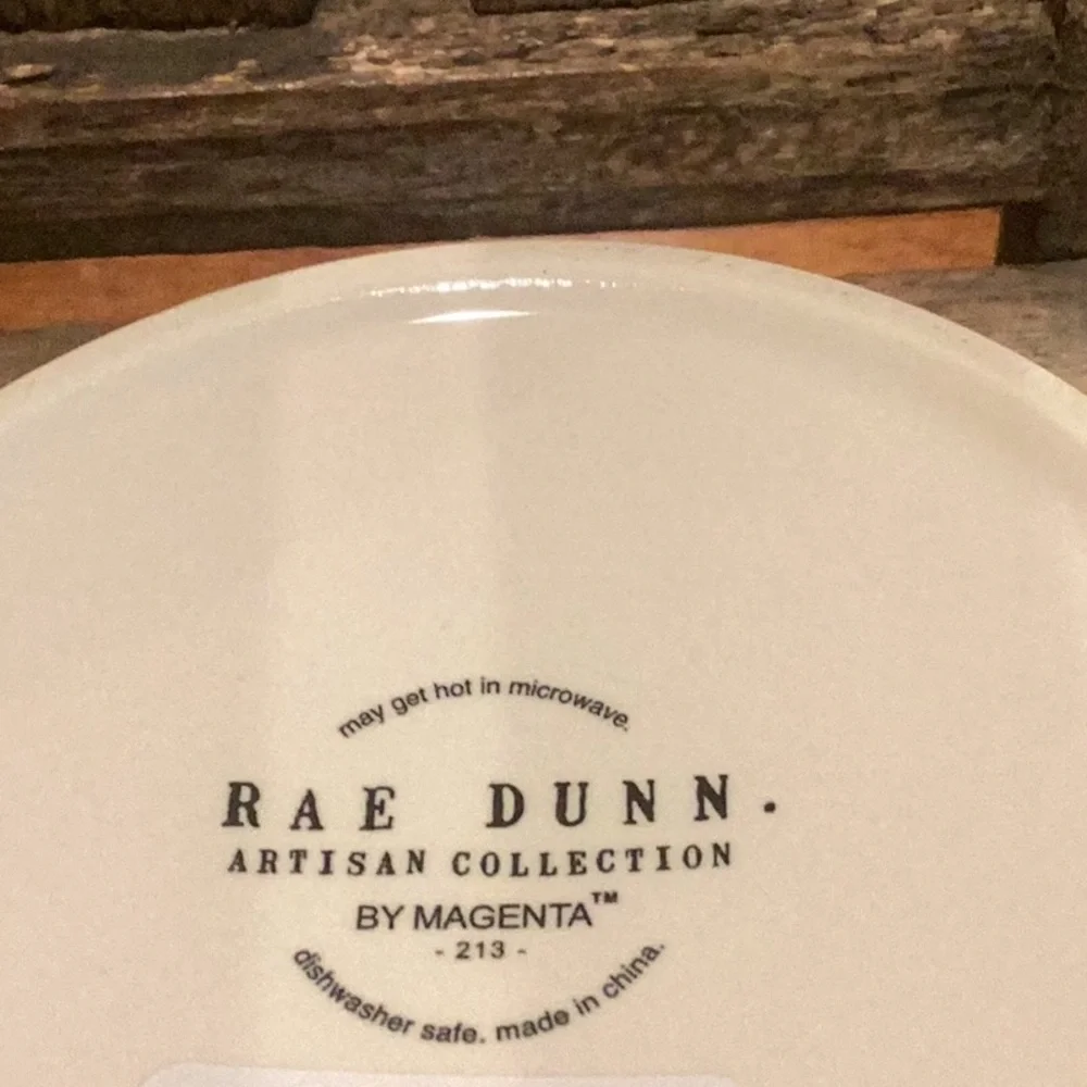 Rae Dunn NAUGHTY CLAWS Pet Bowl